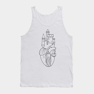 Heart fortress Tank Top